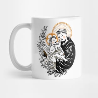 St Anthony of Padua - Catholic Saints Mug